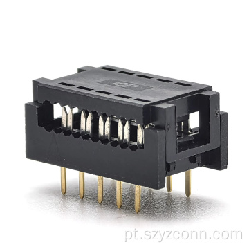 Conector IDC de passo de 2,54 mm 10P